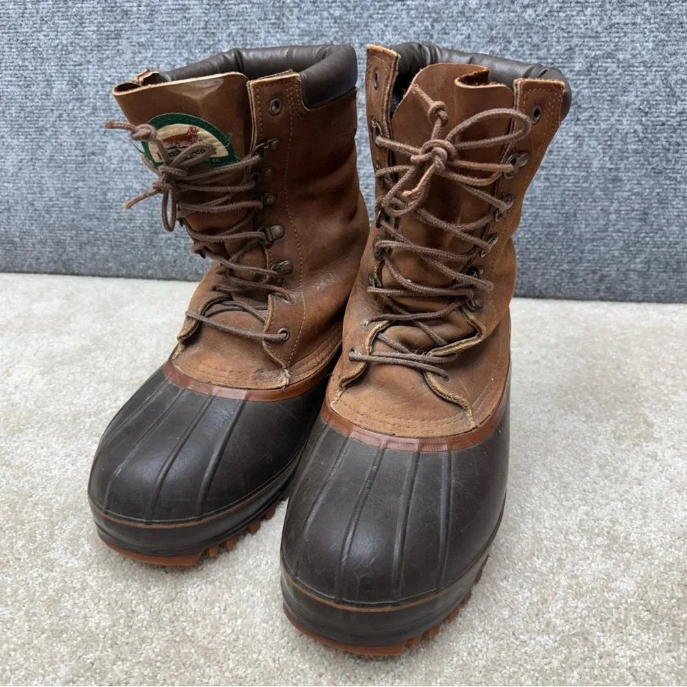 Vintage Red Wing Irish Setter‎ Duck well worn Boots Mens size 8